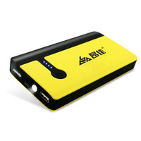 昂佳 汽车应急启动电源12V 多功能电瓶搭电启动宝车载移动打火充电器 黄色 标准配置_普通电瓶夹