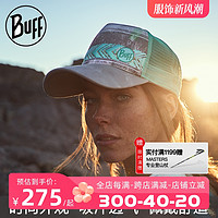 BUFF 百福 春夏季卡车帽硬顶男女户外防晒遮阳透气吸汗时尚运动复古嘻哈