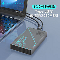 移动端、京东百亿补贴：ThundeRobot 雷神 移动硬盘10TB 桌面式存储 Type-C3.1高速加密大容量 移动硬盘10TB