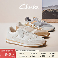 Clarks 其乐 工艺系列托尔男女情侣款休闲跑鞋时尚运动鞋休闲德训鞋