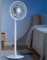 midea美的plus会员美的电风扇家用节能七叶仿生扇叶24年新款fsa35tp