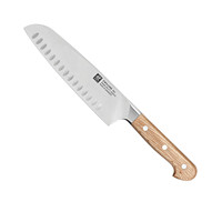 双立人（ZWILLING）主厨刀Pro系列木制手柄三德刀面包刀 三德刀18cm
