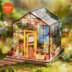 Rolife 若来 凯西花房 升级版 DIY拼装模型 多款可选