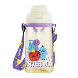 贝亲 儿童水杯 500ml 紫色