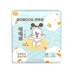 BoBDoG 巴布豆 嘎嘎裤 婴儿纸尿裤 L24片