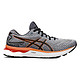 ASICS 亚瑟士 Gel-Nimbus 24 男子跑步鞋 石板色/震撼橙色