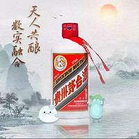 MOUTAI 茅台 飞天 53度酱香型白酒 375ml 单瓶装巽风版