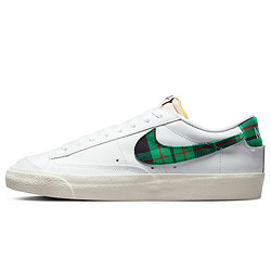 NIKE 耐克 男子板鞋缓震透气BLAZER LOW运动鞋DV0801-100白色44码