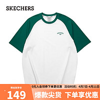 SKECHERS 斯凯奇 男女同款T恤休闲百搭L223U183