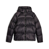 PUMA 彪马 HOODED ULTRA DOWN PUFFER 纯色休闲插肩袖连帽羽绒服 女款 黑色 678342-01