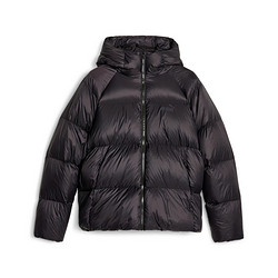 PUMA 彪马 HOODED ULTRA DOWN PUFFER 纯色休闲插肩袖连帽羽绒服 女款 黑色 678342-01