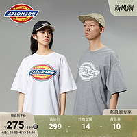 Dickies 帝客 24春夏新款大logo印花休闲圆领短袖T恤宽松内搭男女情侣