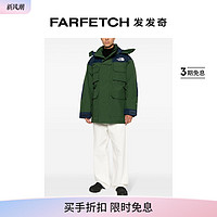 北面 男士logo刺绣填充设计外套 FARFETCH发发奇