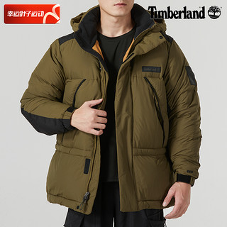 Timberland 羽绒服男冬季户外防风夹克外套宽松加厚加厚面包服A2N68 A2N68302/深橄榄色 L