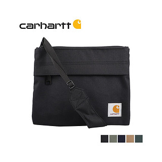 carhartt 日本直邮Carhartt男女同款单肩包拉链大容量斜挎手提字母图标