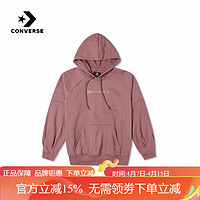 CONVERSE 匡威 针织套头衫女子2023冬季新款连帽卫衣10024670-A02 10024670-A02 M