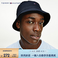 TOMMY HILFIGER AM0AM07344 经典刺绣渔夫帽