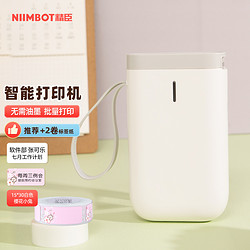 NIIMBOT 精臣 D11无线蓝牙便携式超市打价机 手持服装打价格打码器标价机不干胶家用标签机 打价器打码机生产日期 D11白色基础套装（附1卷精臣标签纸）