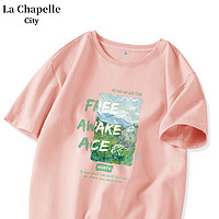 La Chapelle City 拉夏贝尔 纯棉短袖t恤