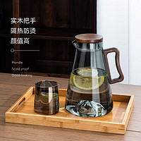 百亿补贴：TiaNXI 天喜 家用冷水壶轻奢耐高温客厅茶杯套装家用大容量泡茶玻璃水杯