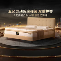 金可儿（Kingkoil）弹簧床垫五区独立袋弹簧偏硬护脊1.8*2米五星酒店 1898典藏版床垫 【套床】1898成人套床&儿童套床 1.5米*2米