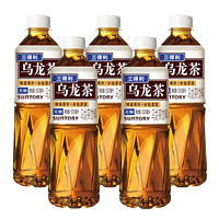 SUNTORY 三得利 乌龙茶瓶装饮料无糖0脂肪特级茶叶 500ml*5瓶 无糖