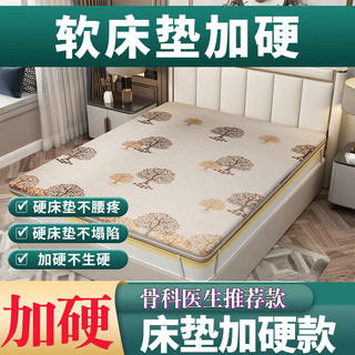 能见度硬床垫 偏硬护脊椎椰棕垫家用环保棕垫加硬棕榈垫软床垫 厚6cm=抑菌面料+5cm 900mm*1900mm
