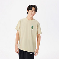 new balance 男款运动休闲短袖 AMT33356