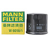 曼牌滤清器 曼牌（MANNFILTER）机油滤清器机滤W6018/1马自达CX-5昂克赛拉CX-4阿特兹CX-30/CX-8