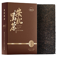 七春 安化黑茶1000g 配茶刀10年陈金花茯砖茶熟茶浓香茶叶自己喝