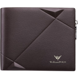 男士钱包_williampolo 英皇保罗钱包男真皮短款钱包多少钱-什么值得买
