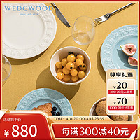 WEDGWOOD 威基伍德 欢愉假日 蓝白餐具套装 中餐6件套 陶瓷 餐盘米饭碗