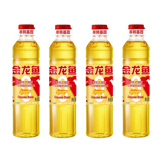 金龙鱼 植物调和油/非转/400mL*4四瓶装