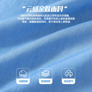 Classic Teddy精典泰迪女童裤子儿童短裤中小童装夏季牛仔裤轻薄休闲裤 蓝 120 