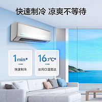 Panasonic 松下 1.5匹变频冷暖壁挂式家用空调100倍纳诺怡新一级能效DG35K410