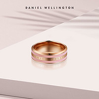 Daniel Wellington dw戒指女甜美粉色拼色戒指不掉色丹尼尔惠灵顿官方正品礼物送女友