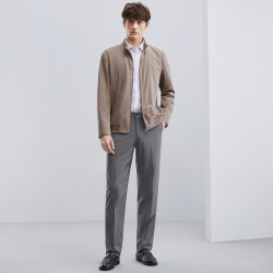 seven柒牌今晚结束柒牌春秋立领夹克外套124jk70030