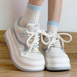 warrior回力运动鞋女款增高百搭大头板鞋