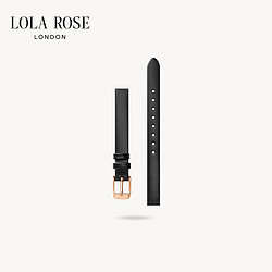 LOLA ROSE 罗拉玫瑰 黑色皮带牛皮表带