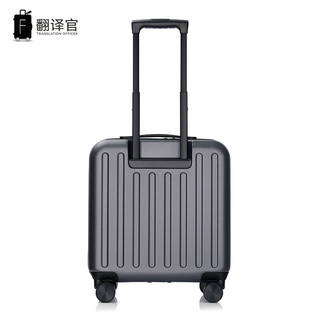 翻官前开口带USB充电登机长行李箱男女小型号旅行轻便耐用拉杆手提电 升级香槟灰站立式前开|USB充电口 20英寸登机箱5-7天（竖款）