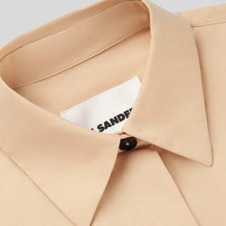 JIL SANDER 女士中长款连衣裙 J40CT0151_J45127 杏色 32