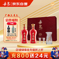 DANQUAN 丹泉 酒 洞藏15 酱香型白酒 53度 500ml*2瓶 礼盒装 纯粮酿造 送礼白酒