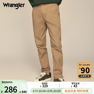 Wrangler 威格 24春夏新款梦险工装系列多色男士潮流百搭休闲长裤