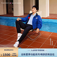 TOMMY HILFIGER【范丞丞同款防晒速干】夏季功能系列24男凉感吸湿长裤37166 黑色BDS 40