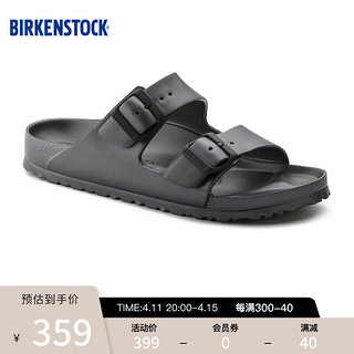 BIRKENSTOCK 勃肯 女同款凉拖EVA拖鞋外穿沙滩鞋德国进口Arizona系列 绿色-正常1019094 42 灰色 36