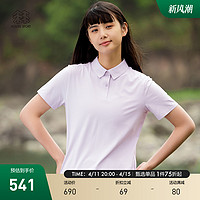 KOLON SPORT KOLONSPORT可隆polo衫女款户外上衣运动T恤翻领短袖