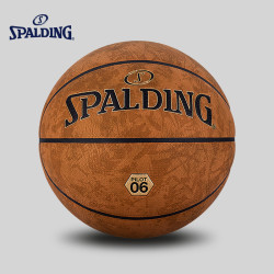 斯伯丁篮球_spalding 斯伯丁 早春爆款防滑吸汗飞行员06复合pu全场地
