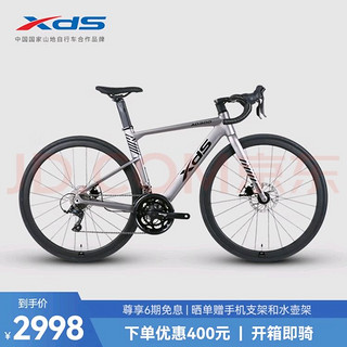 XDS 喜德盛 AD300 公路自行车 24新款深灰/黑 510mm（175-185cm身高）