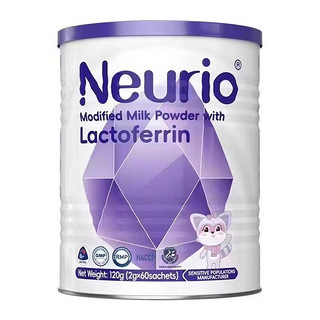 Neurio 纽瑞优 乳铁蛋白调制乳粉 纽瑞优 乳铁蛋白免疫版120g*1罐