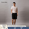 Calvin Klein Jeans24春夏男经典绣标松紧腰莱赛尔混纺休闲短裤J325564 BEH-太空黑 XL